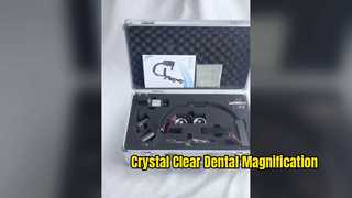 View Dental Loupes Medical headlight magnifying glass Demo