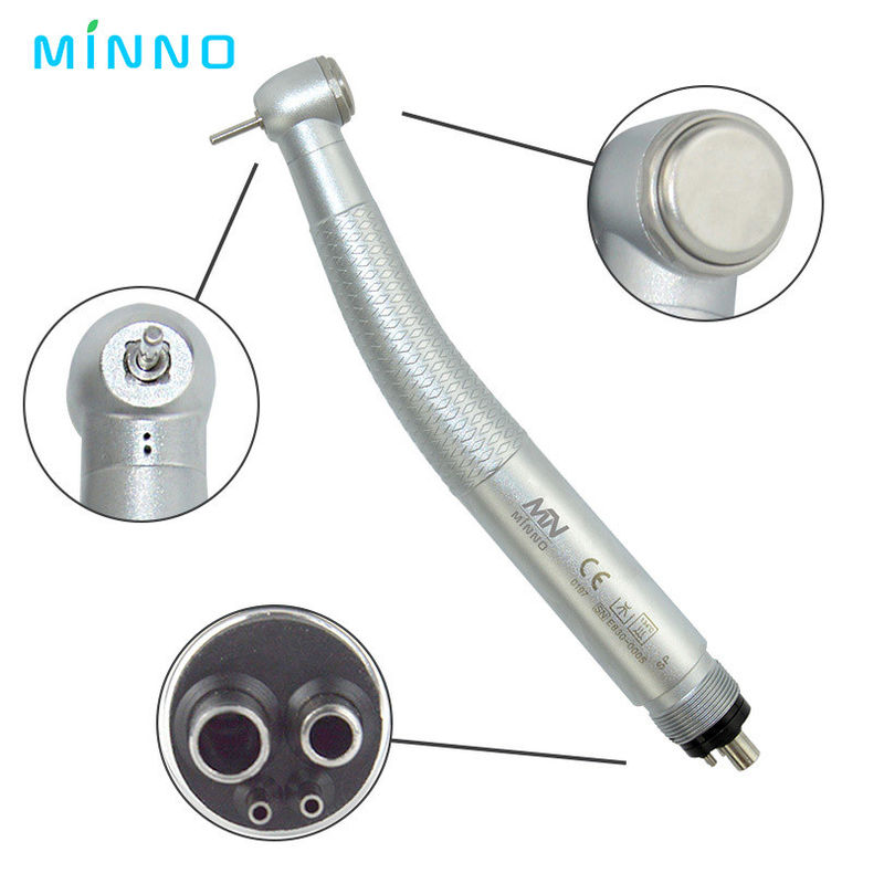 4 Hole Dental High Speed Handpiece Without Light Push Button Type