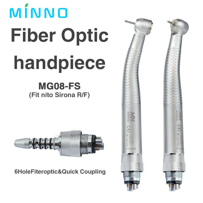 ISO Dental High Speed Handpiece 0.25Mpa-0.3Mpa E Generator Led Handpiece