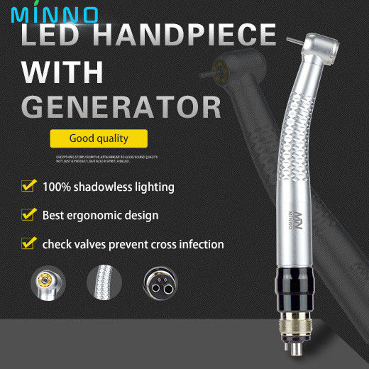 CE Dental High Speed Handpiece 25000RPM Push Type Handpiece