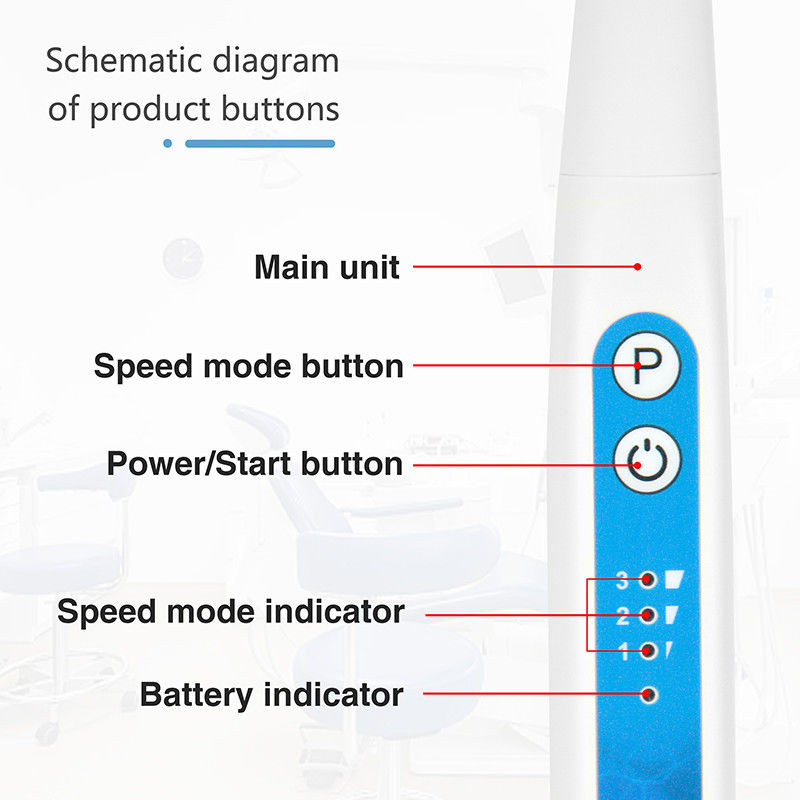 Dental Sonic Endodontic Irrigator Endo Activator For Root Canal Ultra Cleaning / Dental Root Canal Sonic Irrigator Activator Dentistry Instrument