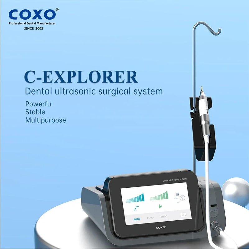 Dental Ultrasonic Piezoelectric Bone Surgery Knife Peda Control LED Hand Piece Endo Perio Surgical Equipment