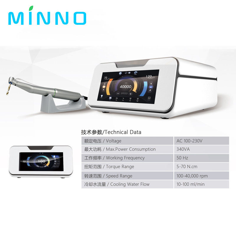 Dental implant motor Full Touch Screen With 20:1 Fiber Angle Piezo Surgey Equipment Implant Machine