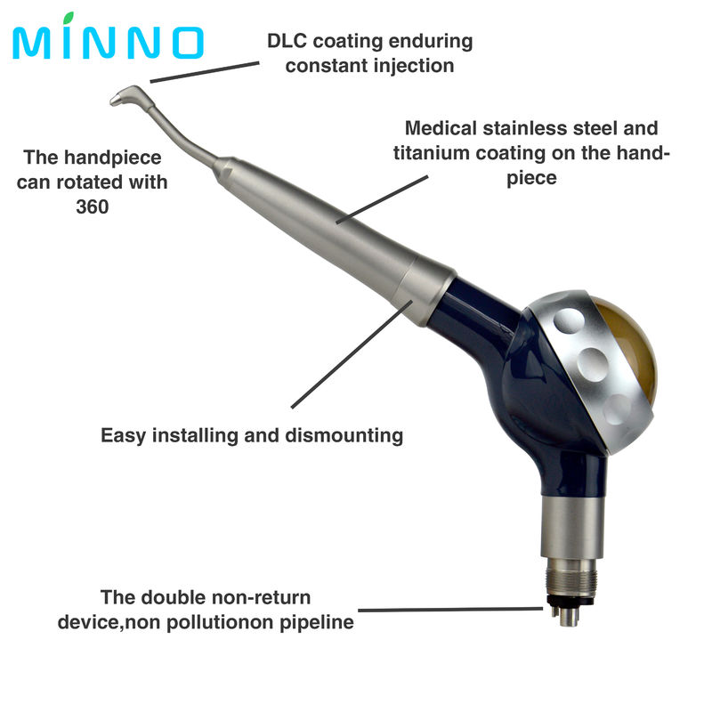 2/4 Hole Dental Air Prophy Polisher Dental Oral Irrigator Calculus Remover Dental Hygiene Prophy Jet Air Polisher