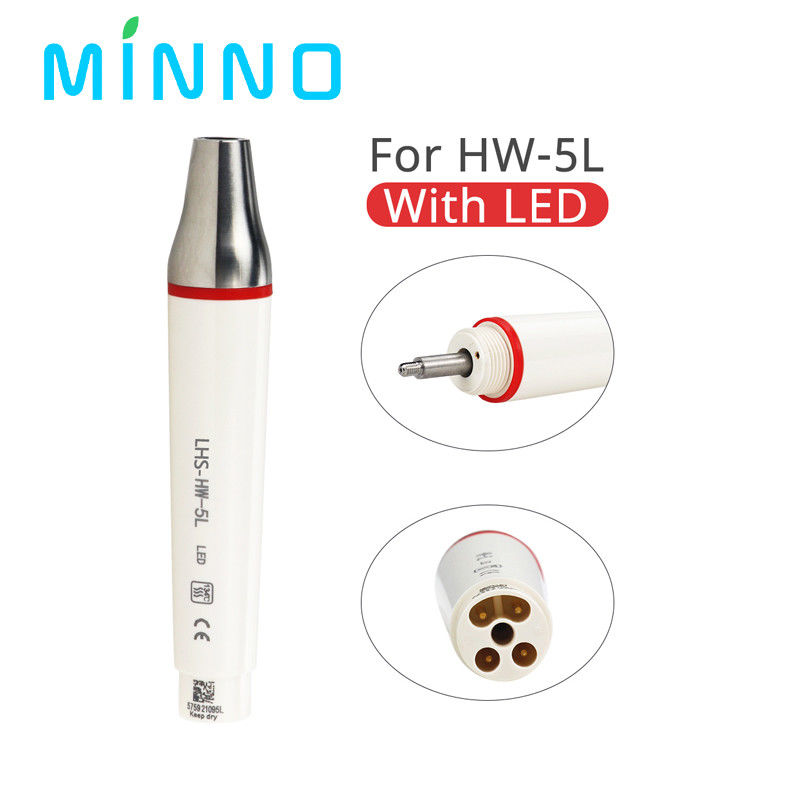 Dental Ultrasonic Piezo Scaler Handpiece HW-3H LED for SATELEC DTE EMS VRN Dental Ultrasonic Scalers Get