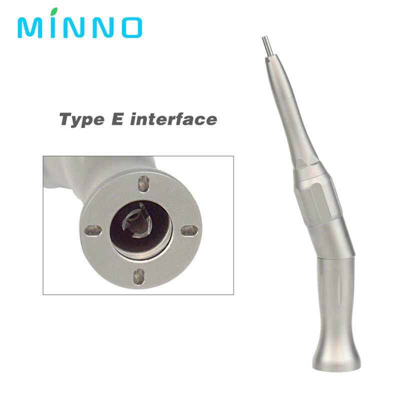 Dental Low Speed Handpiece With Led Fiber Optic Stainless Steel Speed Increasing Contra Angle Water Spray Medical