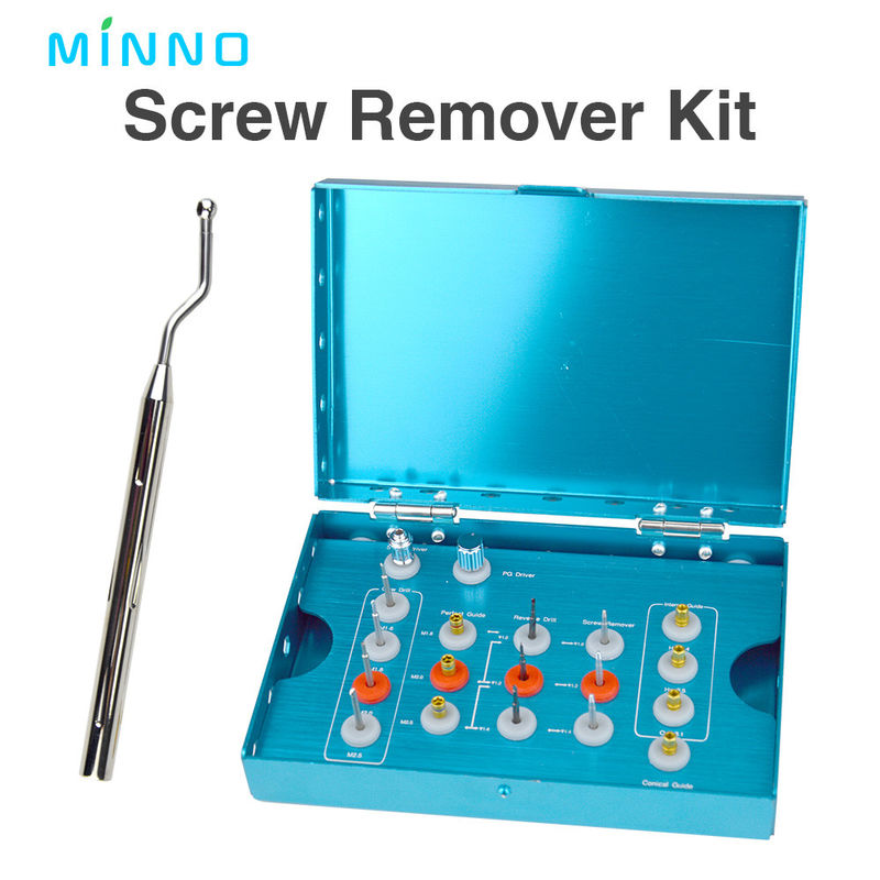 Screw Remover Kit，Dental Implant Abutment Screw Removal Tool，Dental Medical Devices，Dental Implant Emergency Tool Drill