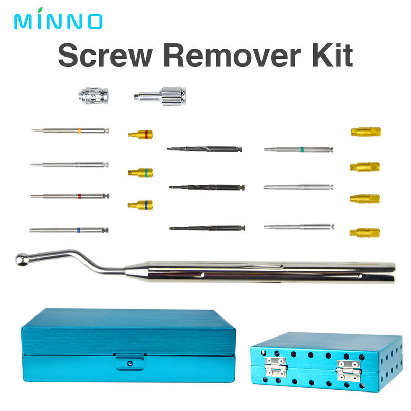 Screw Remover Kit，Dental Implant Abutment Screw Removal Tool，Dental Medical Devices，Dental Implant Emergency Tool Drill