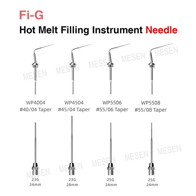 Fi-G Hot Melt Filling instrument Needle Prevent gutta-percha leakage 360 rotatable needle 4 needles are for options